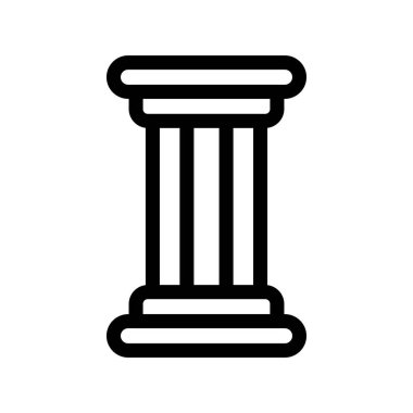 Sütun Özeti Vektör Simgesi Tasarımı