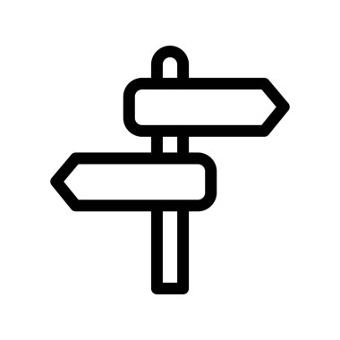 Posta Çizgisi Vektör Simgesi Tasarımı İmzala