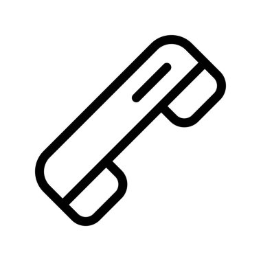 Telefon Hattı Vektör Simgesi Tasarımı