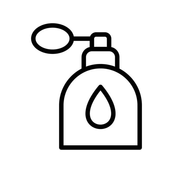 Fragrance Outline Vector Icon Desig — Stock Vector