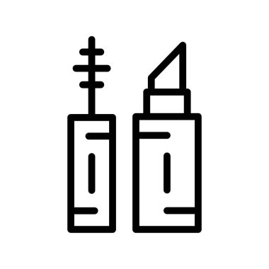 Ruj Taslak Vektör Simgesi Tasarımı