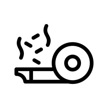 Gürültücü Ana Hattı Vektör Simgesi Tasarımı