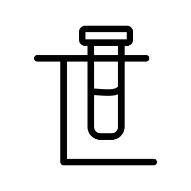 Kimya Ana Hattı Vektör Simgesi Tasarımı