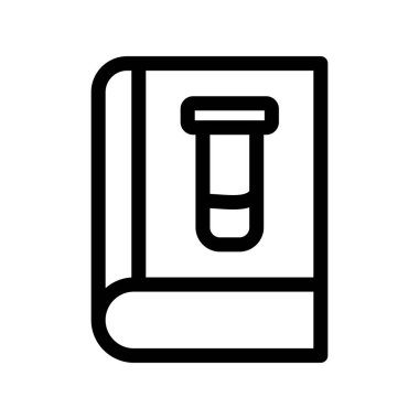 Kitap Özeti Vektör Simgesi Tasarımı