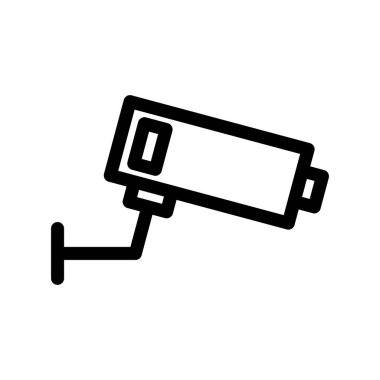 Cctv Ana Hattı Vektör Simgesi Tasarımı