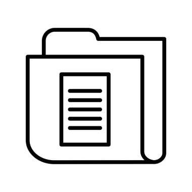  Belge Dizini Taslak Vektör Simgesi Tasarımı