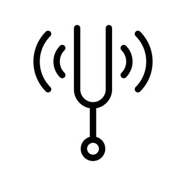 Fork Ana Hattı Vektör Simgesi Tasarımı Ayarlanıyor