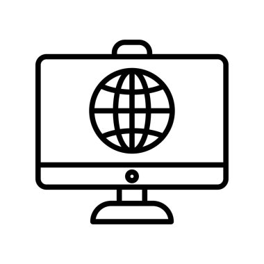  Lcd Taslak Vektör Simgesi Tasarımı