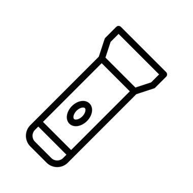 El feneri Taslak Vektör Simgesi Tasarımı