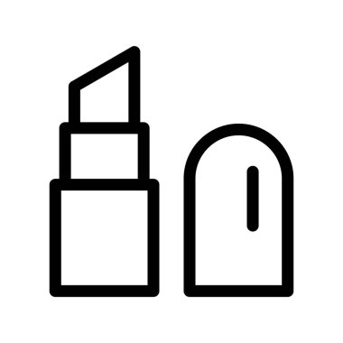 Ruj Taslak Vektör Simgesi Tasarımı