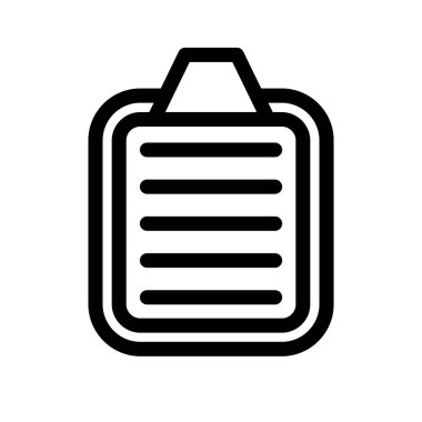 Klip Tahtası Özet Vektör Simgesi Tasarımı