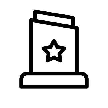 Ganimet Özeti Vektör Simgesi Tasarımı