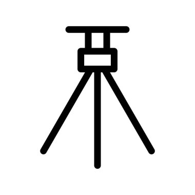 Tripod Ana Hattı Vektör Simgesi Tasarımı