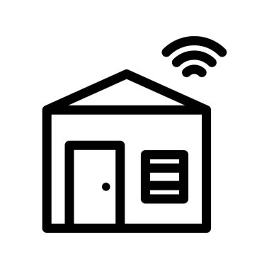  Depo Ana Hattı Vektör Simgesi Tasarımı