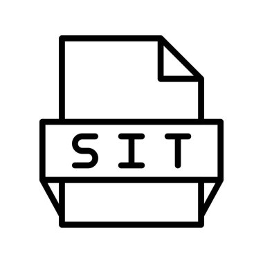 Oturum Ana Hattı Vektör Simgesi Tasarımı