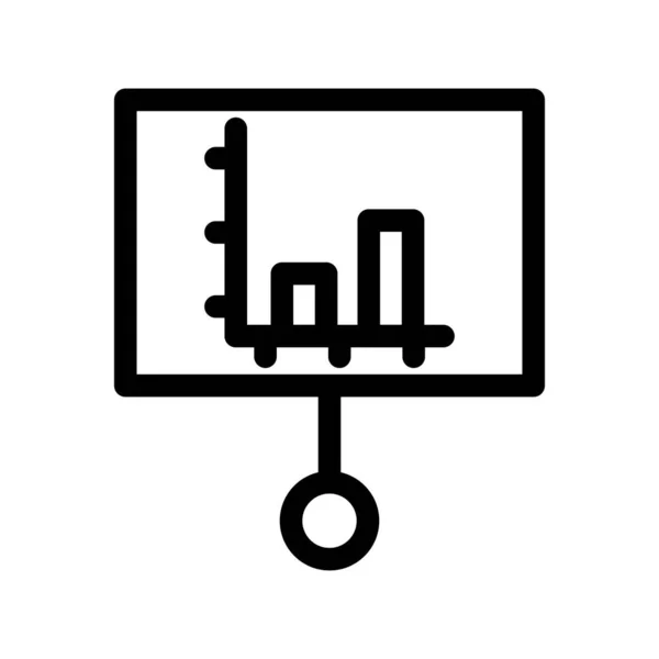 Graphic Bord Outline Vector Icon Desig — Stock Vector