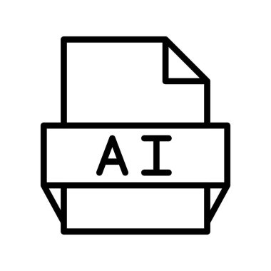  Ai Özet Vektör Simgesi Tasarımı