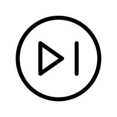 Sonraki Taslak Vektör Simgesi Tasarımı