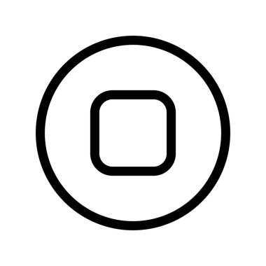  Taslak Vektör Simgesi Tasarımı Durdur