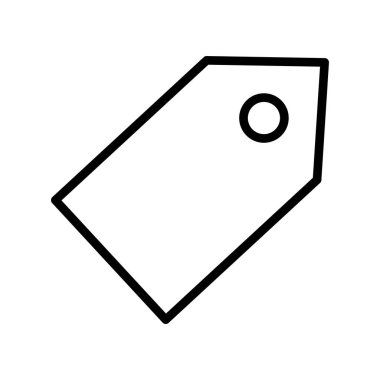  Etiket Taslak Vektör Simgesi Tasarımı