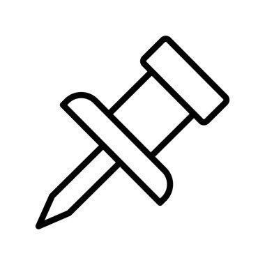  Pin Ana Hattı Vektör Simgesi Tasarımı