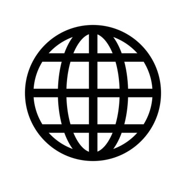 Dünya Özeti Vektör Simgesi Tasarımı