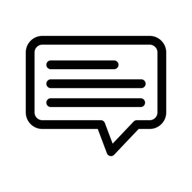 İleti Özeti Vektör Simgesi Tasarımı