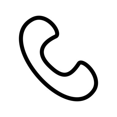 Telefon Hattı Vektör Simgesi Tasarımı