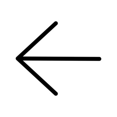 Sol Taslak Vektör Simgesi Tasarımı