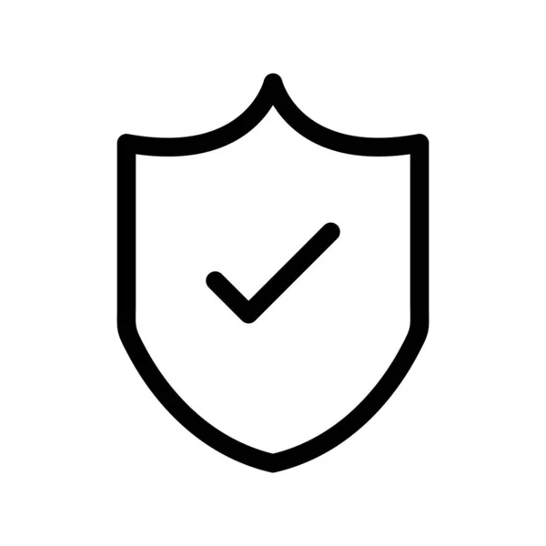 Privacy Outline Vector Icon Desig — Stock Vector