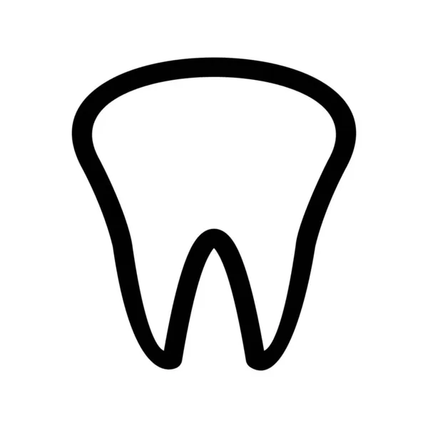 Векторная Икона Зубов — стоковый вектор