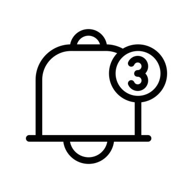 Alarm Ana Hattı Vektör Simgesi Tasarımı