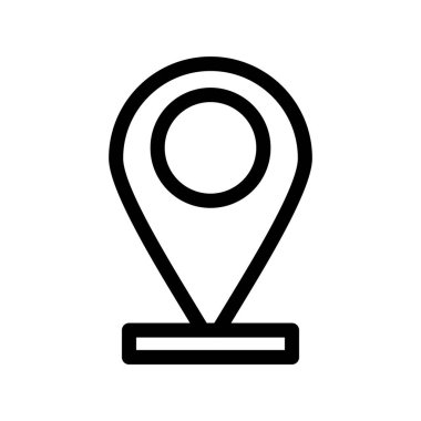 Pin Ana Hattı Vektör Simgesi Tasarımı