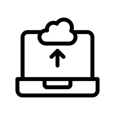 Taslak Vektör Simgesi Tasarımı Yükle