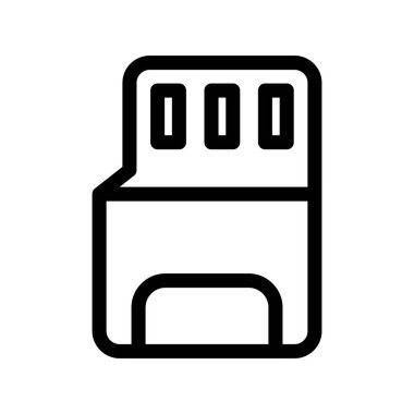 Sd Taslak Vektör Simgesi Tasarımı