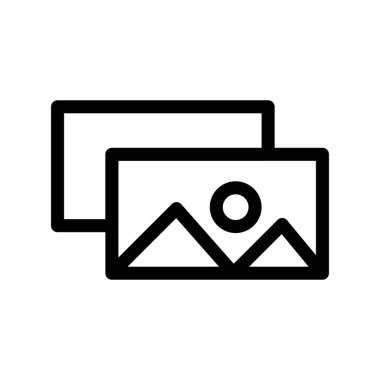  Galeri Ana Hattı Vektör Simgesi Tasarımı