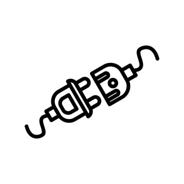 Dış Hatlar Vektör Simgesi Tasarımı