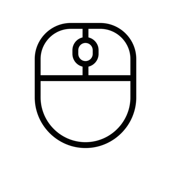 Образец Векторной Иконы Мыши — стоковый вектор