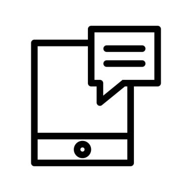 İleti Özeti Vektör Simgesi Tasarımı