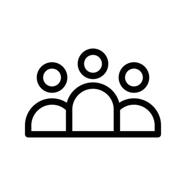 Grup Özeti Vektör Simgesi Tasarımı