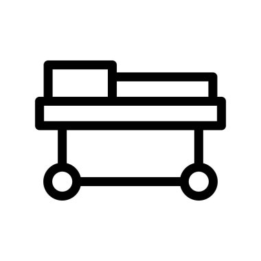 Sedye Taslak Vektör Simgesi Tasarımı