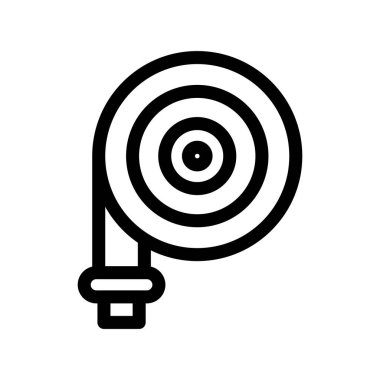 Hortum Ana Hattı Vektör Simgesi Tasarımı