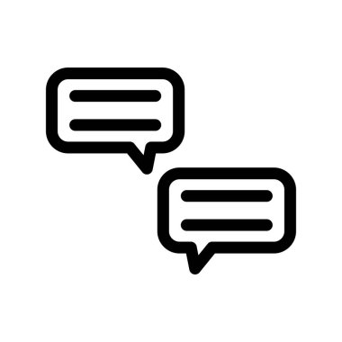 İletişim Ana Hattı Vektör Simgesi Tasarımı