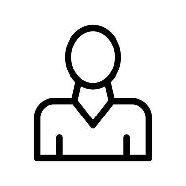 İşçi Özeti Vektör Simgesi Tasarımı