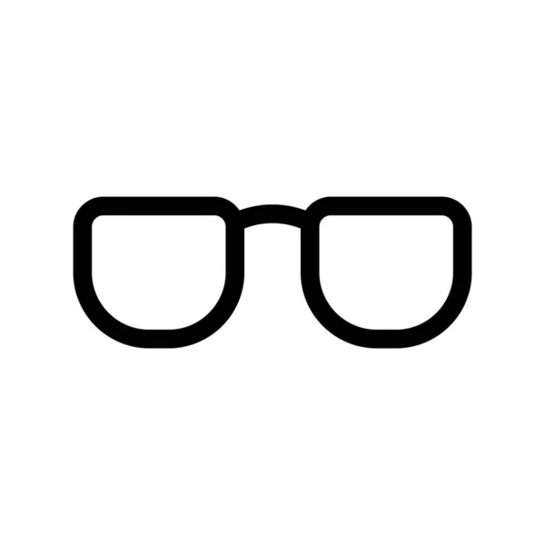 Óculos Esboço Vector Ícone Desig —  Vetores de Stock