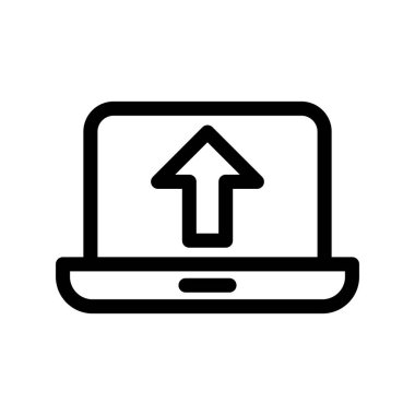 Taslak Vektör Simgesi Tasarımı Yükle