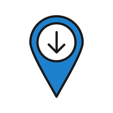 Satır Dolu Vektör Simgesi Tasarımı İndir