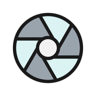 Satır Doldurulmuş Vektör Simgesi Tasarımı