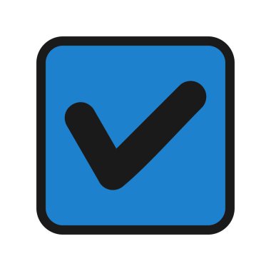  Satır Doldurulmuş Vektör Simgesi Tasarımı Kontrol Et