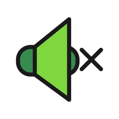 Hiç Müzik Satırı Dolu Vektör Simgesi Tasarımı Yok